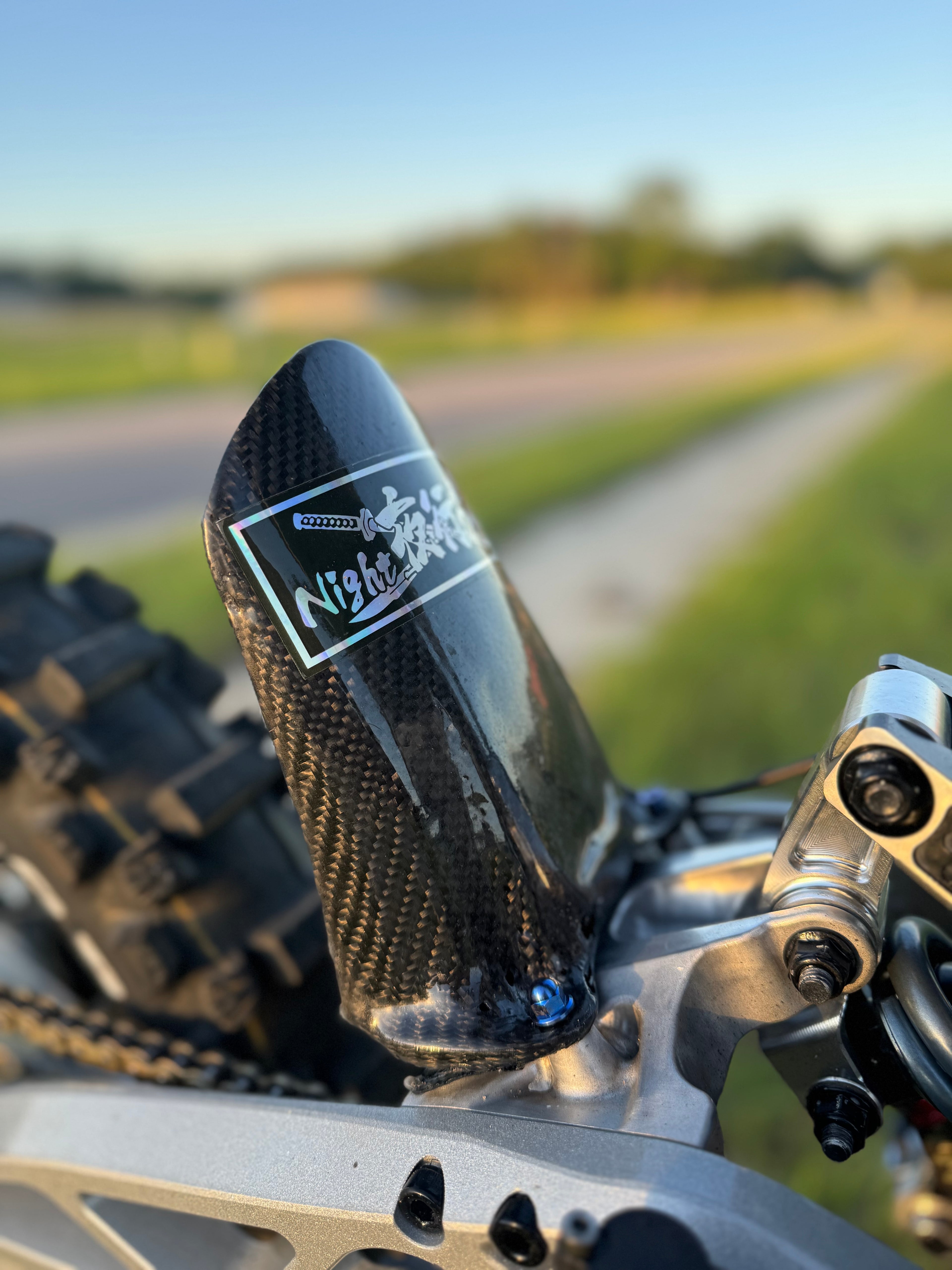 Carbon Surron LBX Mud Guard