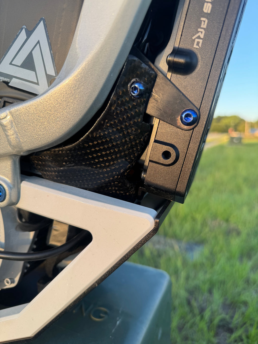 Surron LBX Carbon Controller Mud Guard