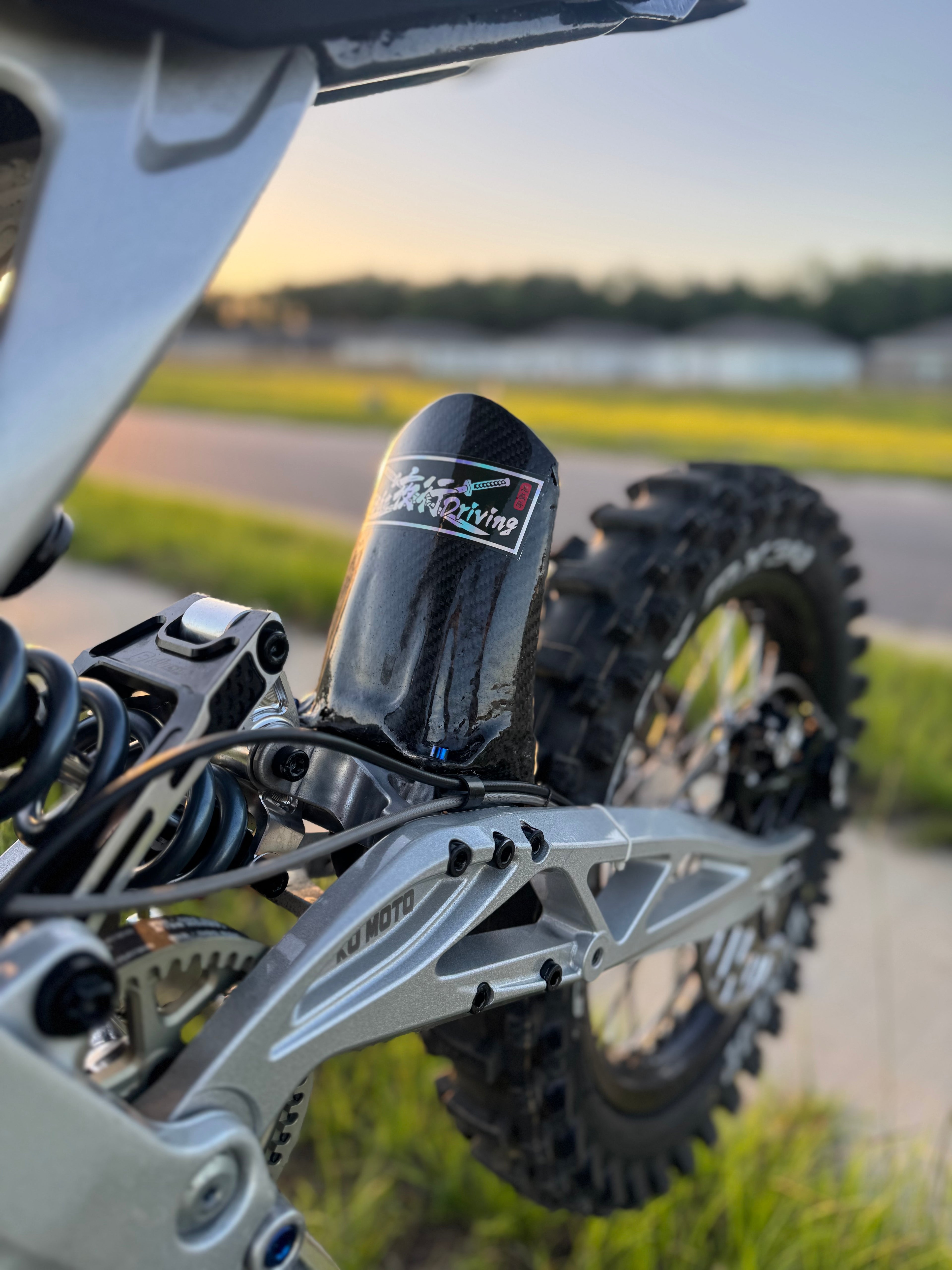 Carbon Surron LBX Mud Guard
